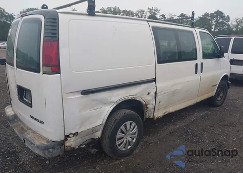 2002 Chevrolet Express from USA, damaged, VIN 1GCGG25W221245866